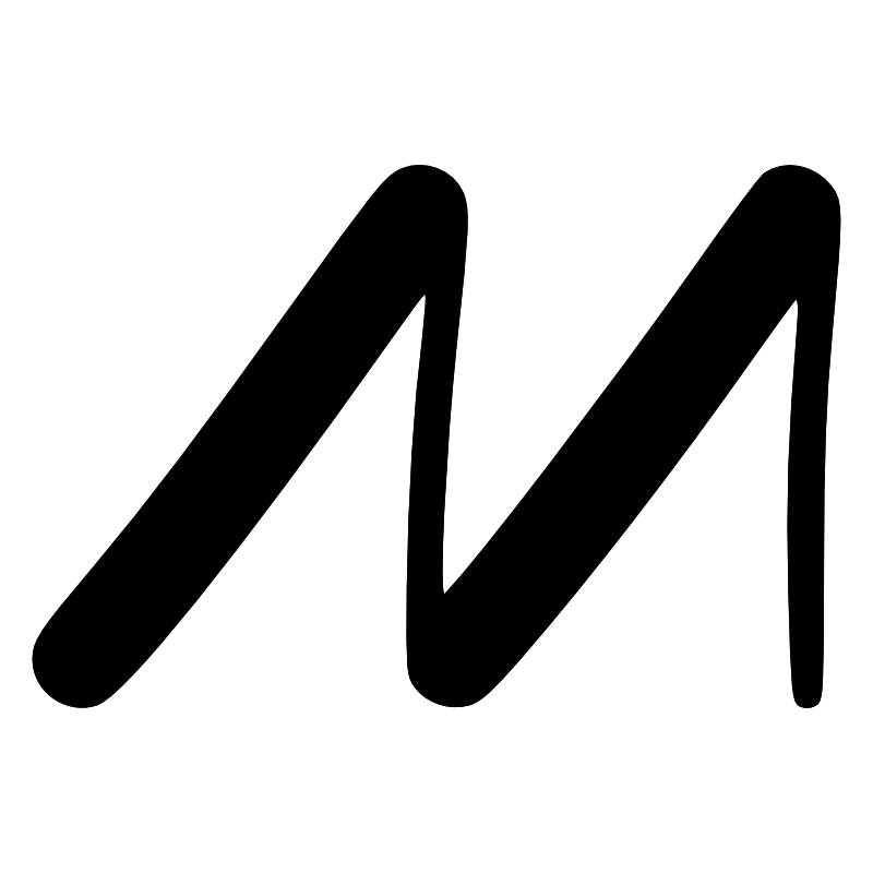 Mark logo with the letter M