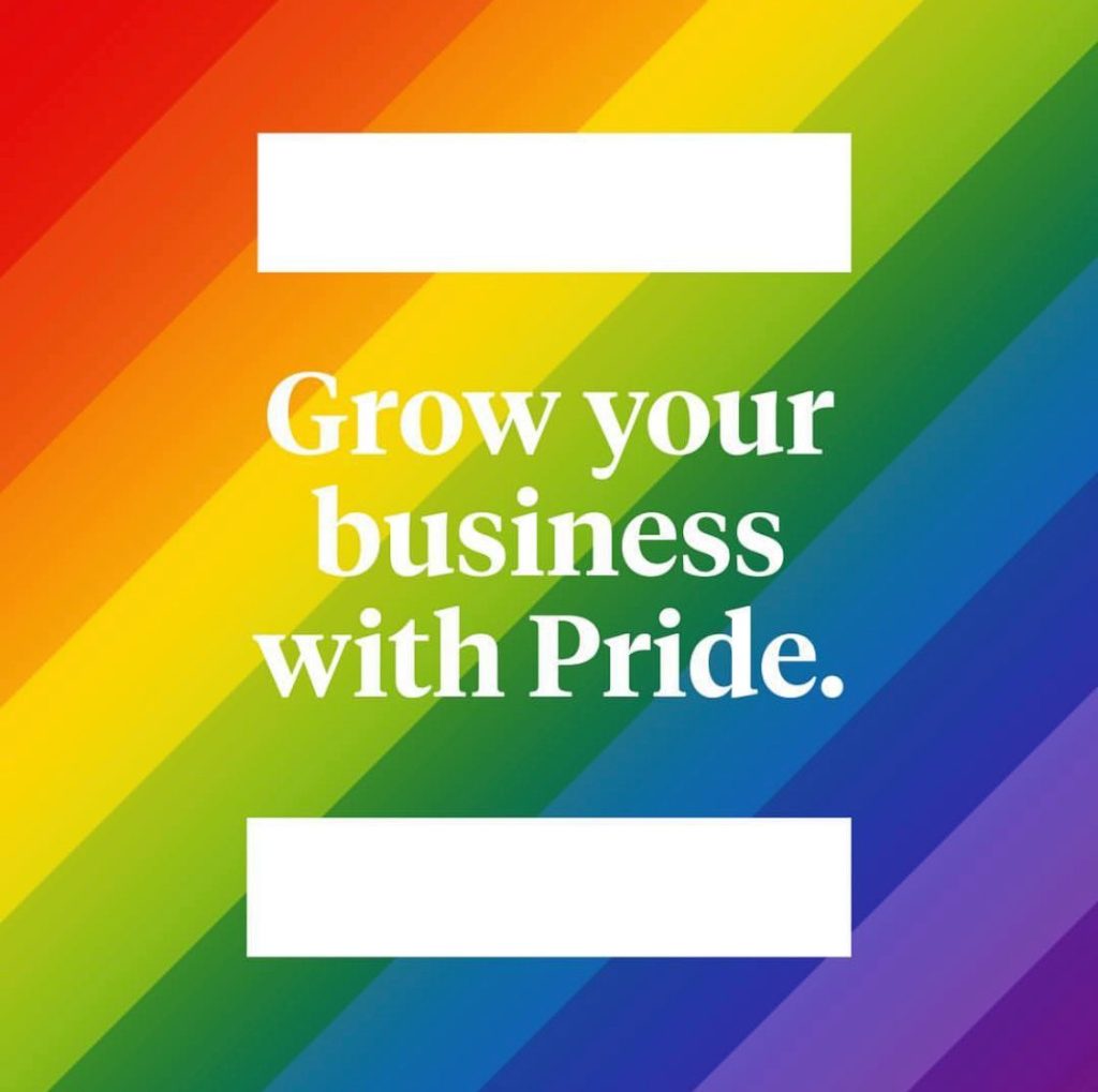 Zettle slogan for the Stockholm Pride