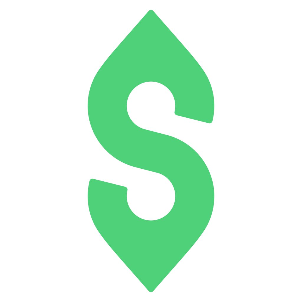 Sims Downloads logo in een groene kleur